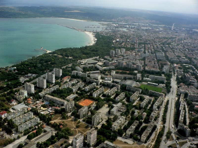 Варна погледната от високо